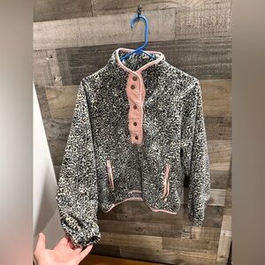 Maui & Sons California | Leopard Fleece Pullover